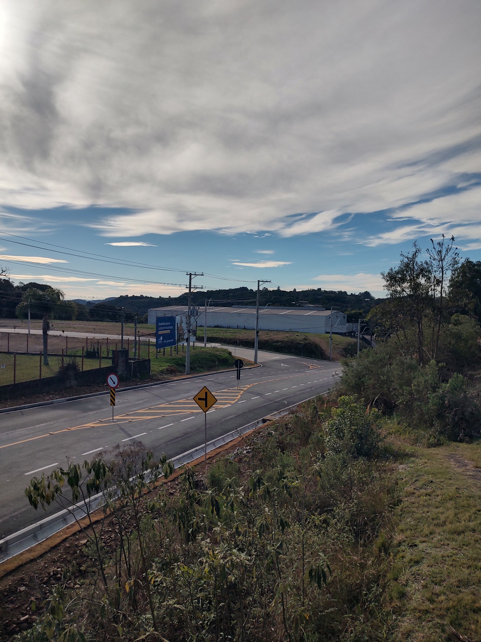 Acesso ao Loteamento Villa Trentina em Flores da Cunha — vista 2